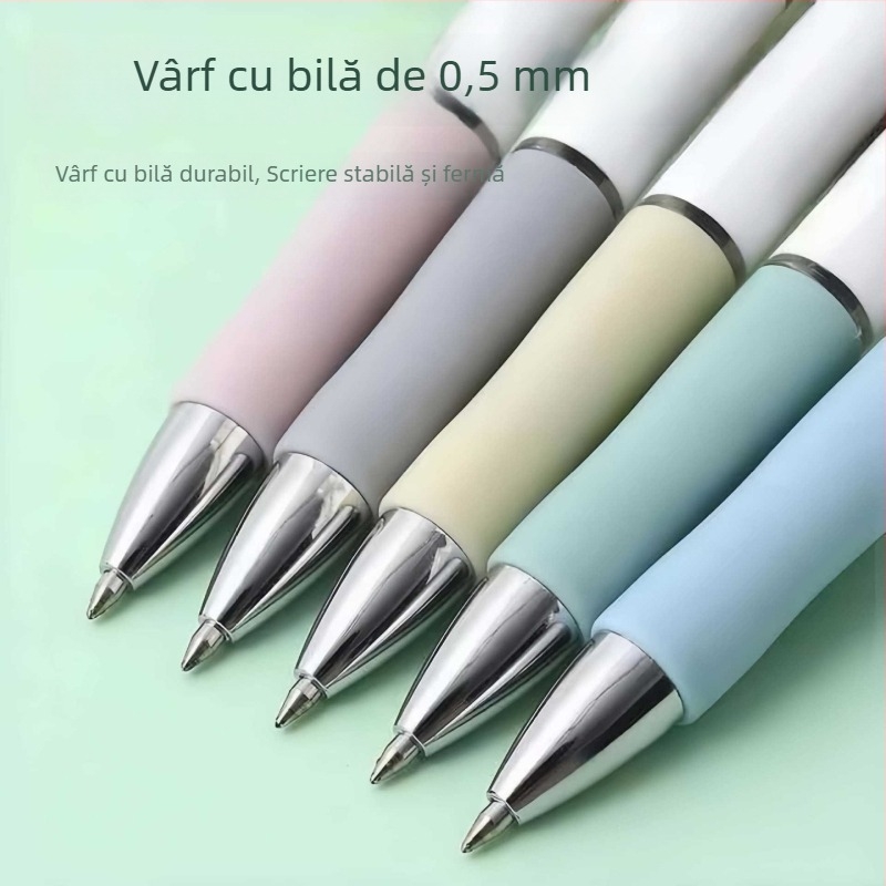 Pix gel cu apăsare K35, cerneală carbon, 0,5 mm, multi- culori, pentru elevi, semnare la conferințe și papetărie de birou
