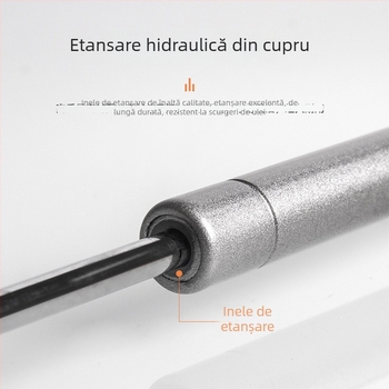 Sprijin pneumatic pentru ușile de dulap rabatabile, tijă telescopică, accesorii mobilier