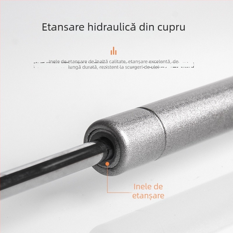 Sprijin pneumatic pentru ușile de dulap rabatabile, tijă telescopică, accesorii mobilier