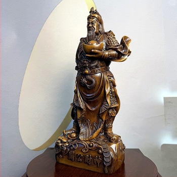 Statuie a Zeiței Bogăției pentru sufragerie, sabie pentru atragerea bogăției, decor de casă în stil chinezesc nou