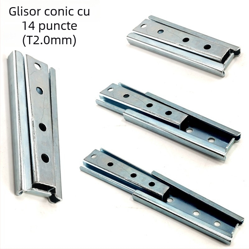 Conector pentru canapele cu cuplă conică de 14 puncte – set pentru asamblare și demontare mobilier