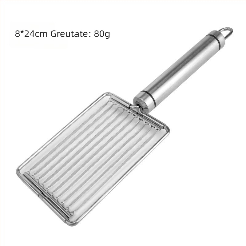 Instrument de bucătărie din oțel inoxidabil: feliator pentru roșii și carne de prânz, feliator pentru ouă în formă de floare și feliator pentru fructe