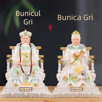 Statui taoiste pentru altarul de acasă, figurine din rășină