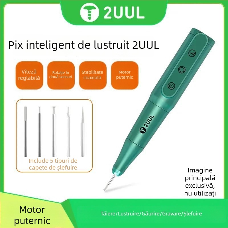 2Uul Pensă Electrică Portabilă pentru Reparații PCB, Șlefuirea Cipurilor, Tăiere și Mini Mașină de Polisare