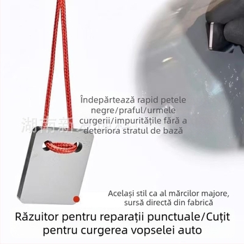 Racletă pentru reparația vopselei pentru detailing auto — elimină pete de pe suprafață, picături, praf, reziduuri de ulei și bavuri