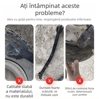 Unealtă de corectare a deformării jantelor pentru vehicule electrice, din oțel, antialunecare, universală