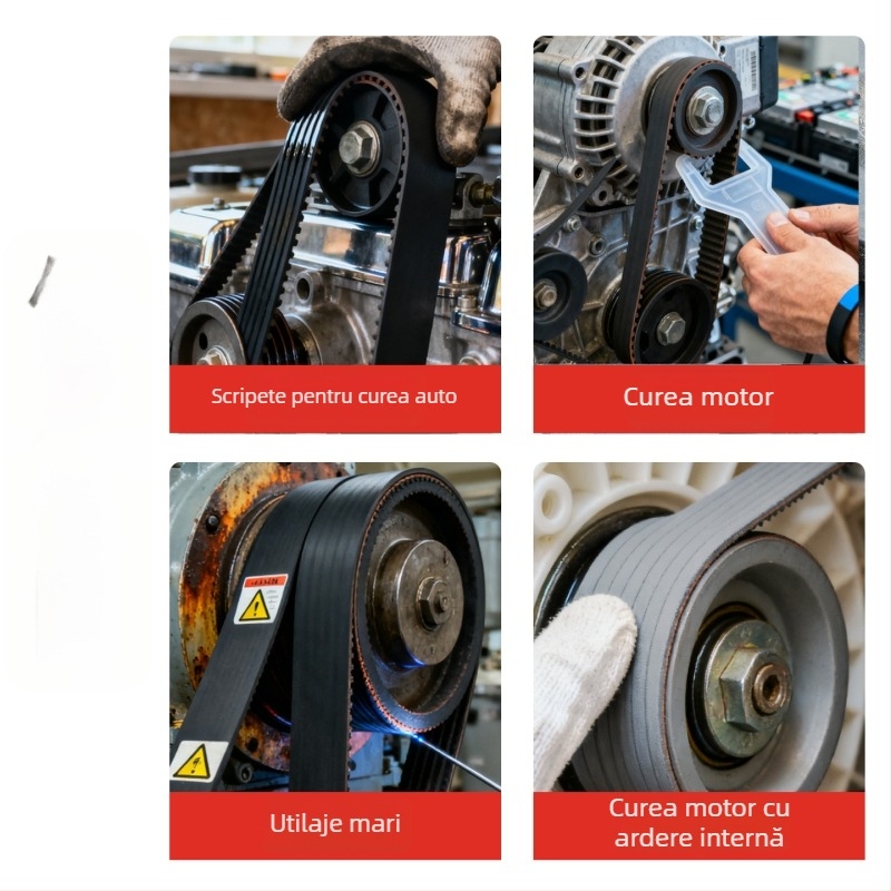 Unelte pentru demontarea și montarea curelei de distribuție la mașină, accesoriu metalic elastic pentru întreținerea auto