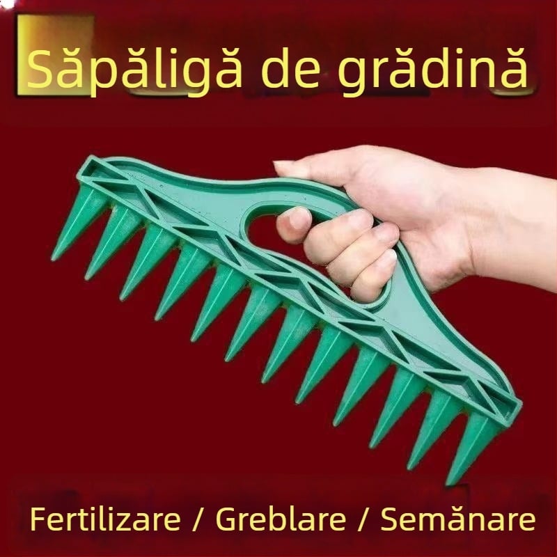 Gaură de semănat pentru grădină - unealtă din plastic pentru plantare