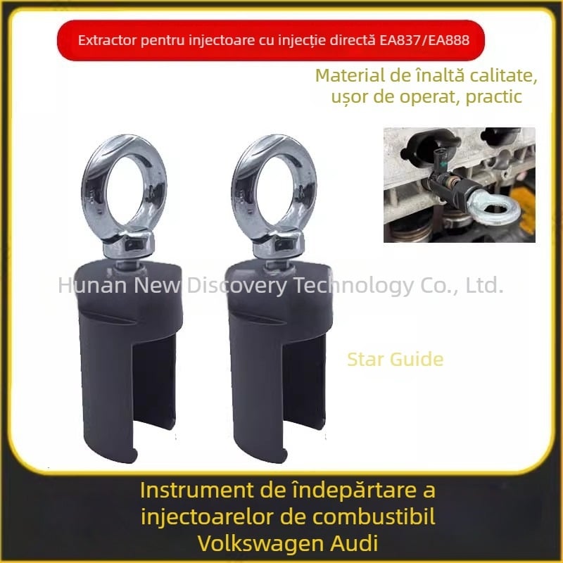 Star Guide Unealtă de demontare a injectorului de combustibil pentru VW Audi EA837/EA888 — demontare injector, dispozitiv de tracțiune și ciocan T10133