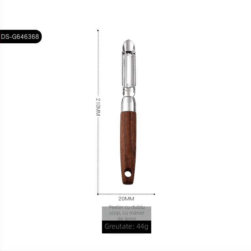 Set de bucătărie din oțel inoxidabil pentru gătit și coacere: tel pentru ouă, cuțit pentru fructe, tăietor de pizza și brânză, spatulă, tăietor de pepene, deschizător de conserve multifuncțional
