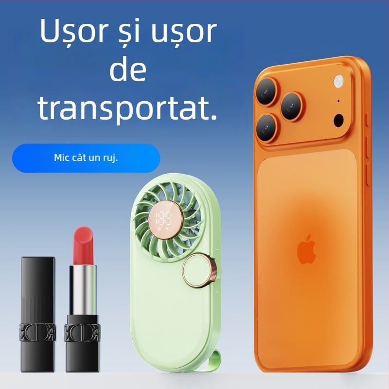 Ventilator USB pentru gât și mână, ventilator portabil cu logo personalizat