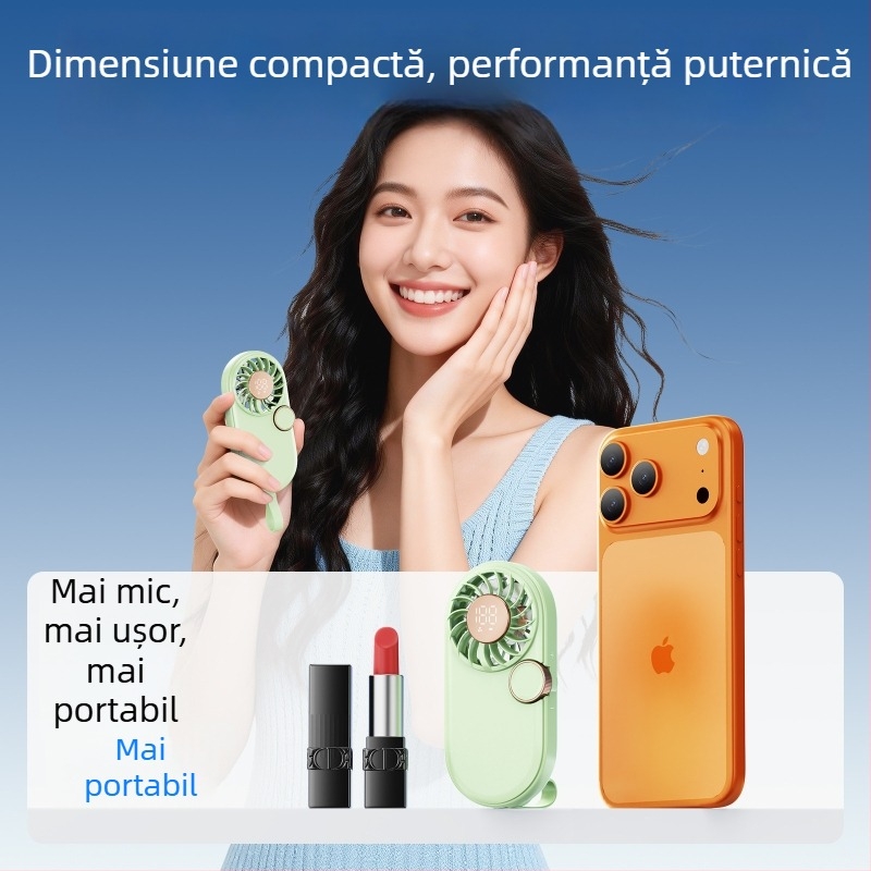 Ventilator USB pentru gât și mână, ventilator portabil cu logo personalizat