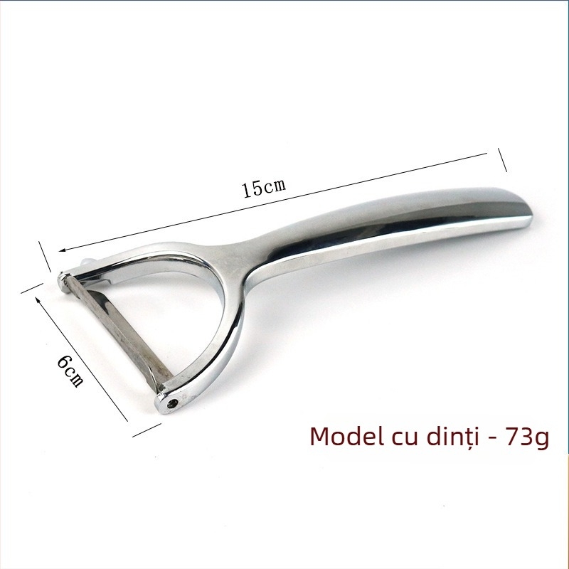 Cuțit de decojit din oțel inoxidabil pentru dovleac, fructe și legume – bucătărie, din aliaj de zinc