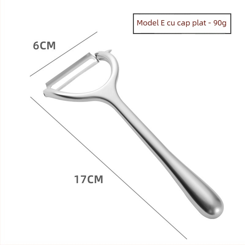 Cuțit de decojit din oțel inoxidabil pentru dovleac, fructe și legume – bucătărie, din aliaj de zinc