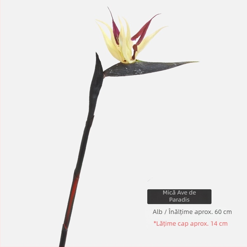Flori artificiale Bird of Paradise pentru decor acasă, plante în ghiveci, buchete de nuntă, crenguțe Strelitzia