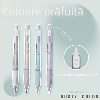 Creion mecanic 0,9 mm, cu priză moale, culoare fumurie, grafit HB, pentru elevi