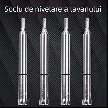 Cap hexagonal lung pentru șuruburi goale în sisteme de tavane din oțel ușor