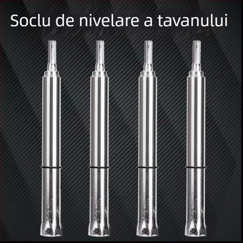 Cap hexagonal lung pentru șuruburi goale în sisteme de tavane din oțel ușor