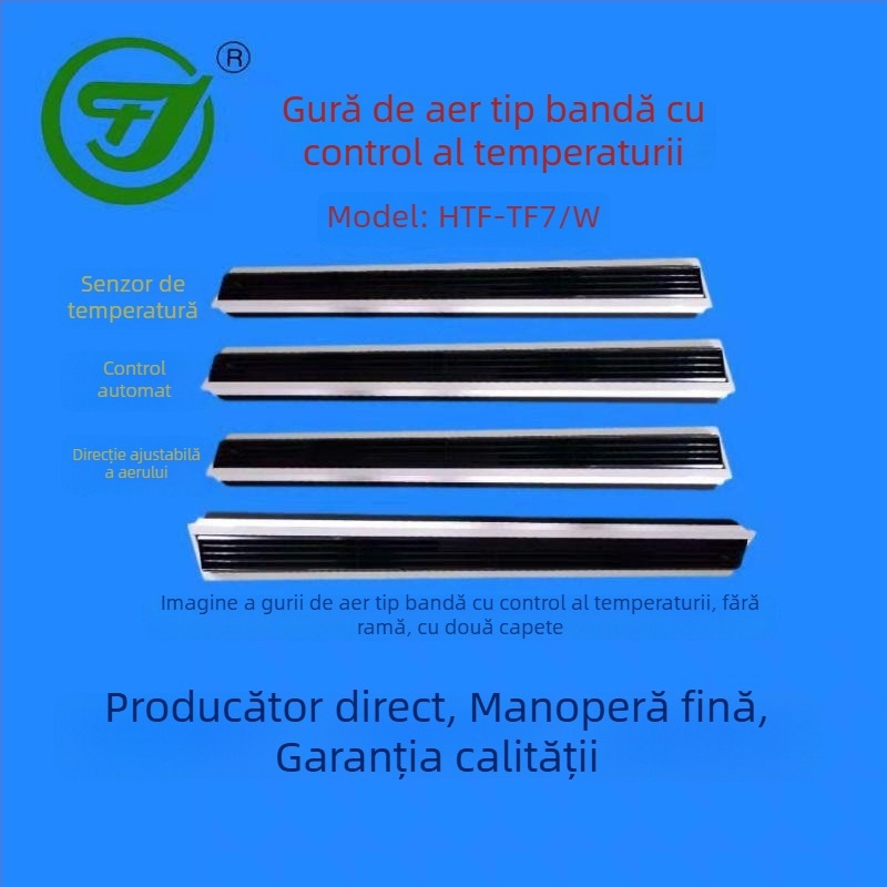 TF7 Duză de aer cu control al temperaturii, tip bandă și duză tambur