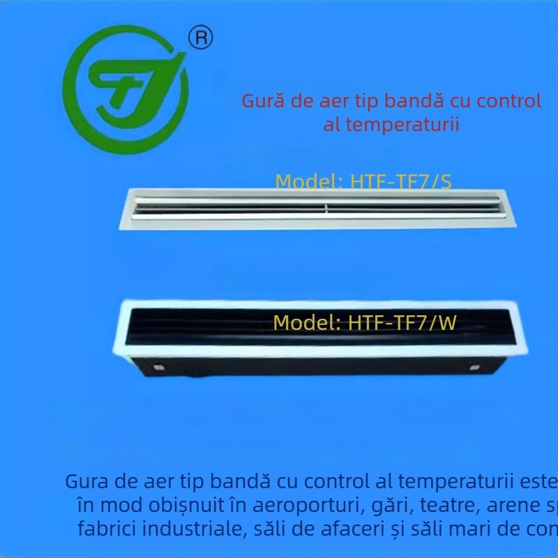 TF7 Duză de aer cu control al temperaturii, tip bandă și duză tambur