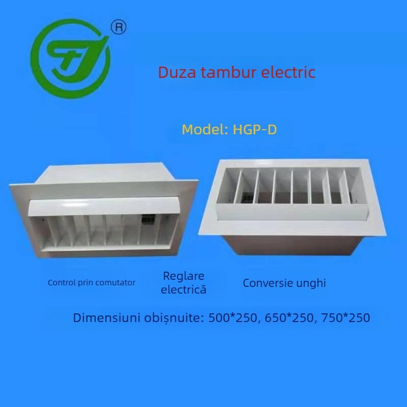 TF7 Duză de aer cu control al temperaturii, tip bandă și duză tambur