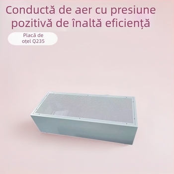 Difuzor de tavan cu flux laminar, placă de oțel Q235; difuzor perforat din oțel inoxidabil și aliaj de aluminiu, acoperire spray
