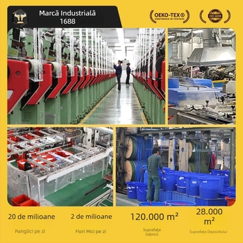 Panglică din satin poliester Yao Ming, lățime 1 cm, 196 culori, dublu-față, finisaj neted pentru împachetarea buchetelor și cadourilor