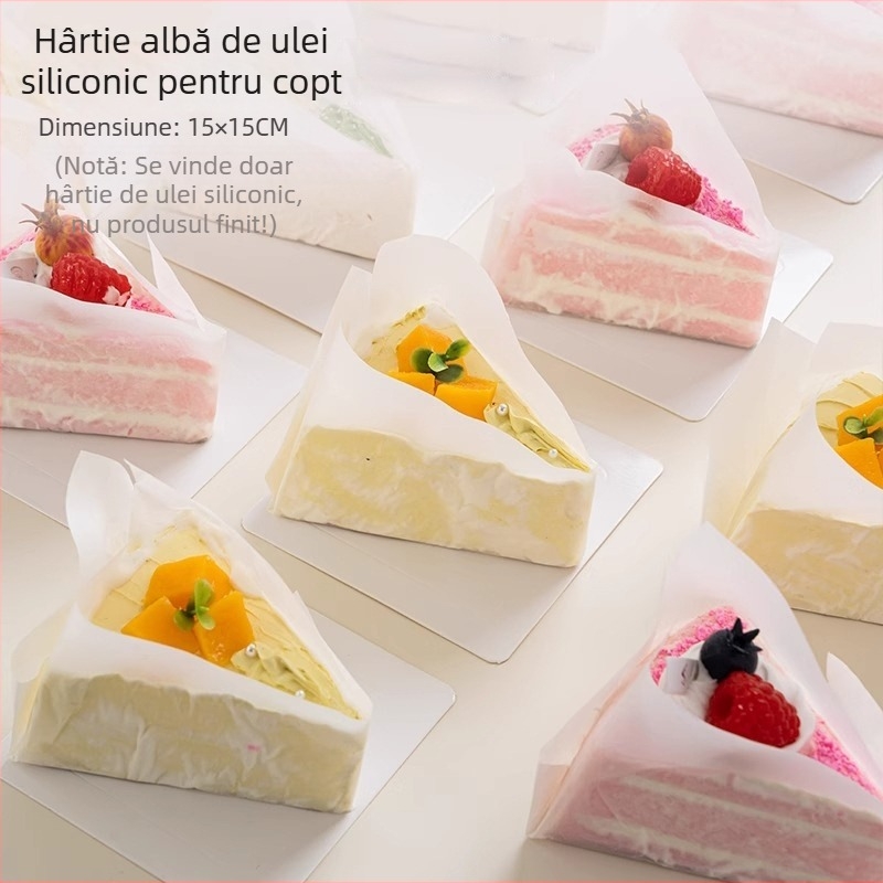 Hârtie de copt pentru rulouri de tort – separator pentru rulouri elvețiene și pâine