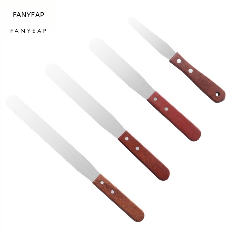 Fan yi A1P30 - Spatulă din aluminiu pentru decorarea prăjiturilor cu cremă