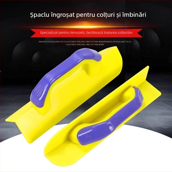 Instrument de colț temperat pentru zidărie și tencuială, mistrie de finisare rezistentă la uzură pentru nivelare