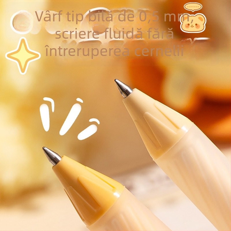 Stilou erasibil cu miez rotativ — drăguț stilou de semnătură (gel/ballpoint)
