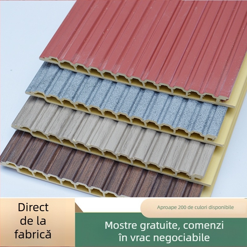 Panou decorativ de perete cu model 3D din fibre de bambus, pentru living și peretele TV, fără vopsire, impermeabil