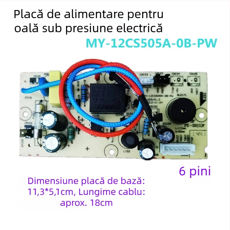 Placă de alimentare pentru oală electrică sub presiune – placă principală și placă de circuite