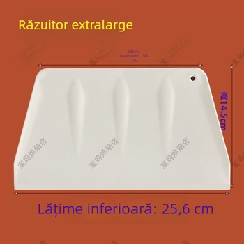 Lopată din plastic pentru foi de orez, extra-large, groasă, formă trapezoidală