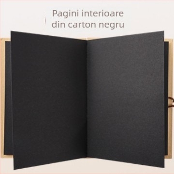 Album foto DIY în formă de acordeon cu pagini pliabile — cadou handmade pentru cupluri și prieteni
