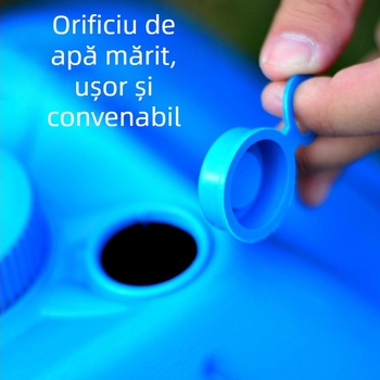 Umbrelă de soare pentru exterior, mare, cu bază umplută cu apă și suport din plastic