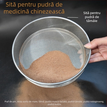 Sită din oțel inoxidabil pentru praf și făină, sită ultrafi­nă pentru pudră Panax notoginseng
