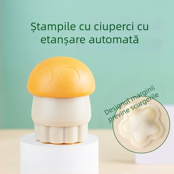 Formă în formă de ciupercă pentru wonton mici, sigilare automată a marginii, accesoriu pentru hrana bebelușilor, tăietor pentru paste în formă de fluture și embossing pentru fursecuri