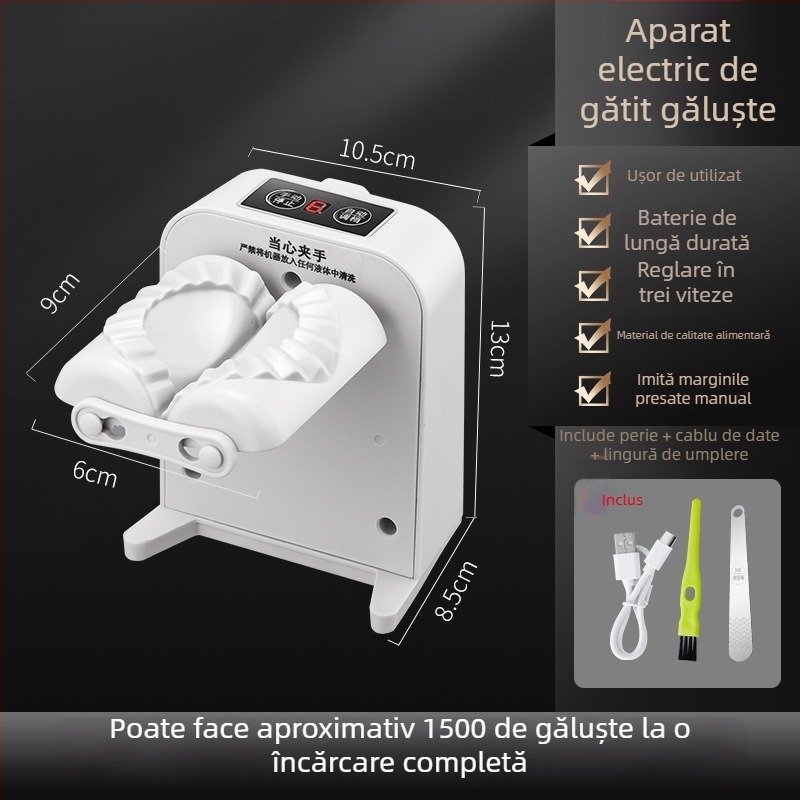 Mașină automată pentru găluște de casă, cu matriță mică – model nou