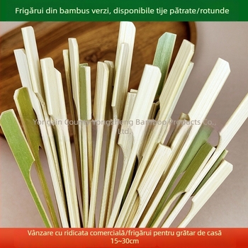 Bețișoare de bambus, pătrate și rotunde, pentru oden și yakitori