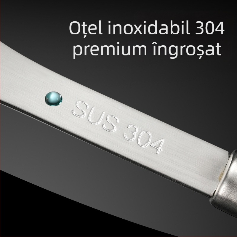 Presă de cartofi din oțel inoxidabil, mâner rosewood, în formă de labă de pisică — aparat manual pentru piureuri destinate bebelușilor