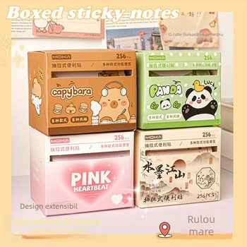 Capybara Post-it Notes pentru Studenți — Note adezive elegante, desprinzibile pentru notițe