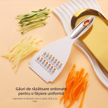 Răzătoare din oțel inoxidabil, ustensilă de bucătărie 3 în 1 pentru răzuirea ridichilor și cartofilor