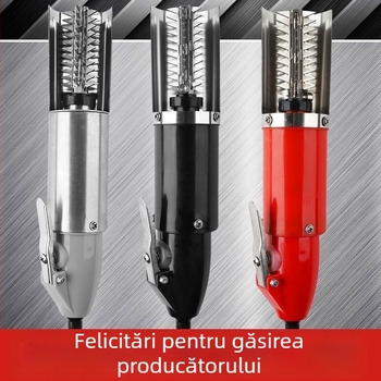 Îndepărtător electric de solzi de pește, cu cablu și carcasă etanșă, pentru uz casnic și comercial, îndepărtare automată a solzilor, din oțel inoxidabil 304