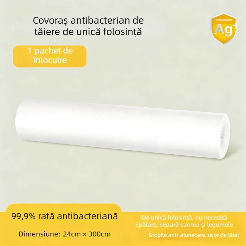 Placă de tăiere de unică folosință, portabilă, impermeabilă, cu suprafață mai groasă pentru pregătirea alimentelor în aer liber