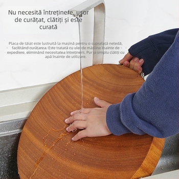 Tocător din lemn solid Ironwood – placă de tăiere pentru uz casnic