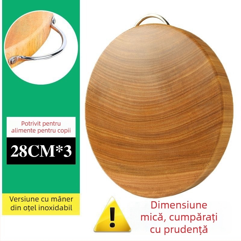 Tocător din lemn solid Ironwood – placă de tăiere pentru uz casnic