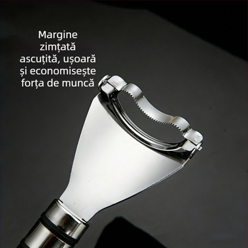 Curățător de porumb din oțel inoxidabil, separator de boabe, certificat FCM