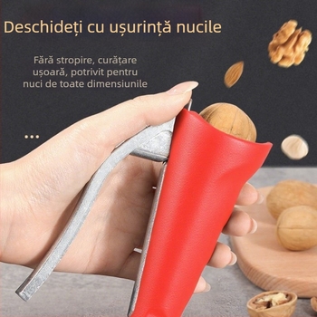 Deschizător de nuci multifuncțional pentru uz casnic – deschide nuci, pecan, castane și alune