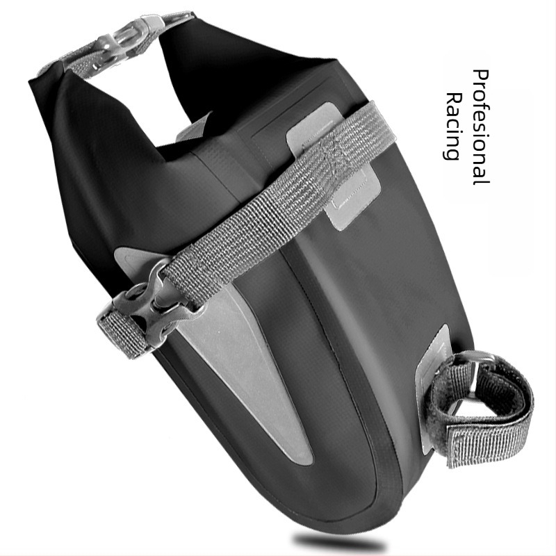 Geantă pentru bicicletă din PVC, 4L, impermeabilă, rezistentă la abraziune, cu elemente reflectorizante